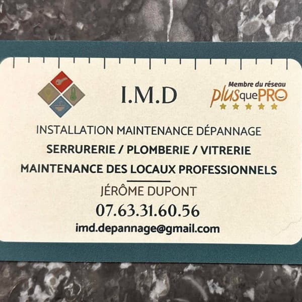 IMD-INSTALLATION MAINTENANCE DEPANNAGE