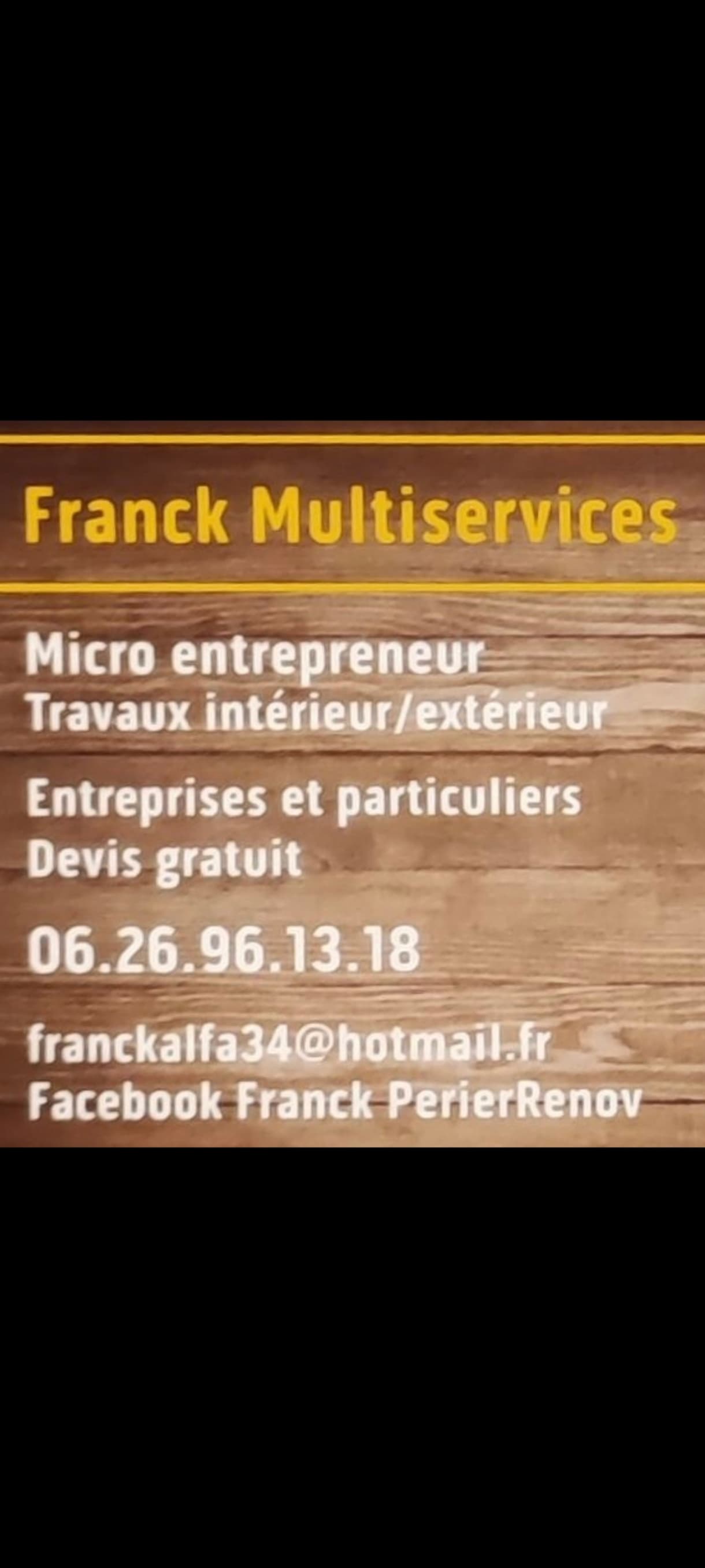 FRANCK PERIER (FRANCK MULTISERVICES)
